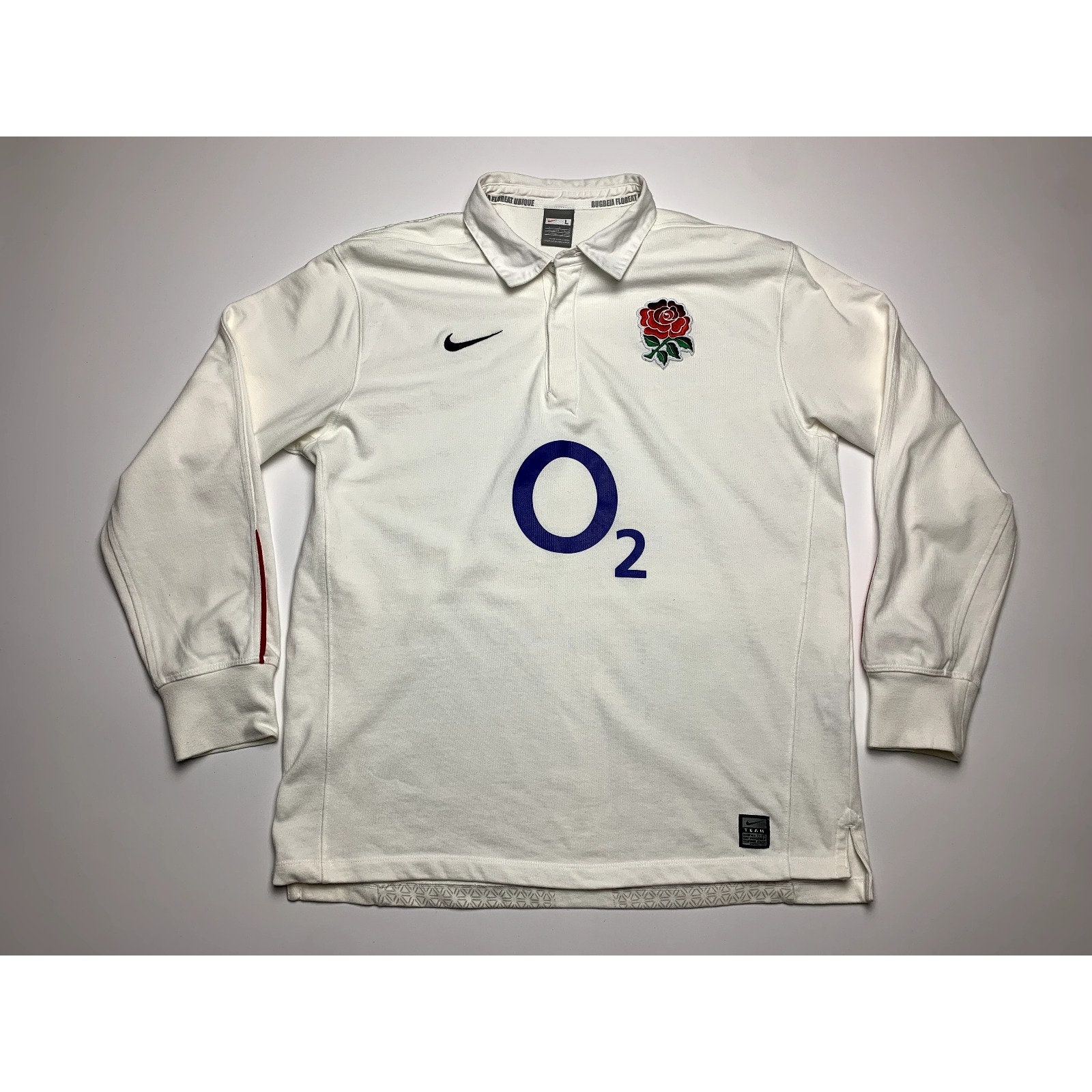 MEN'S NIKE RUGBY O2 UNION ENGLAND 2005/2006 AWAY SHIRT