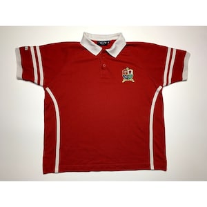British & Irish Lions New Zealand Tour 2005 Jersey #10 Polo Shirt Size M