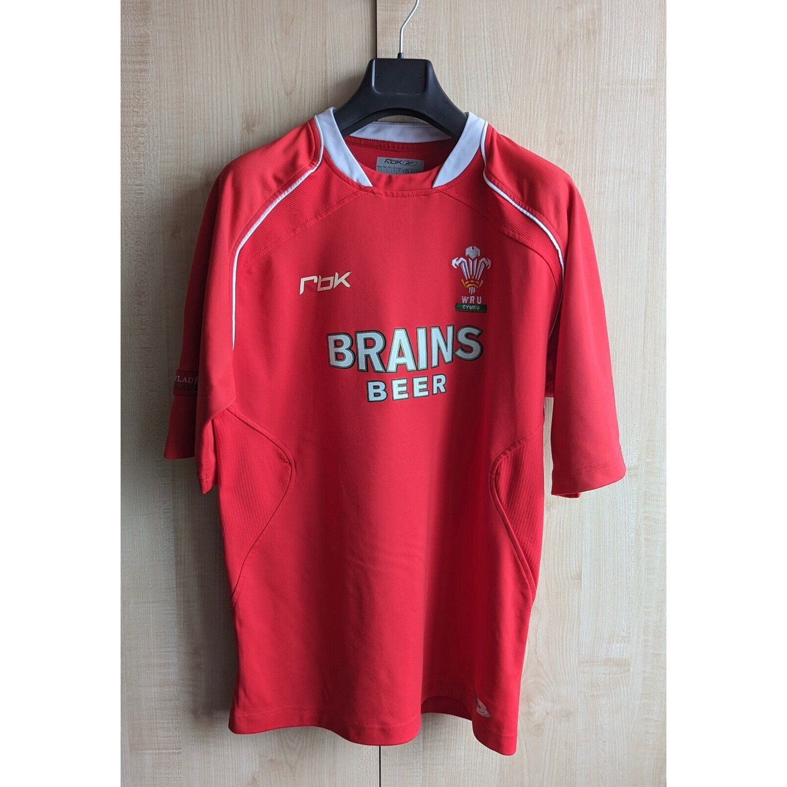 Reebok Wales 1996-1998 WRU Cymru Rugby Union Long Sleeve