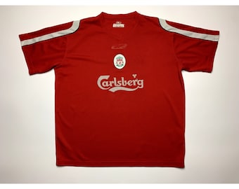 Vintage Liverpool Reebok Carlsberg Jersey Shirt Size XL