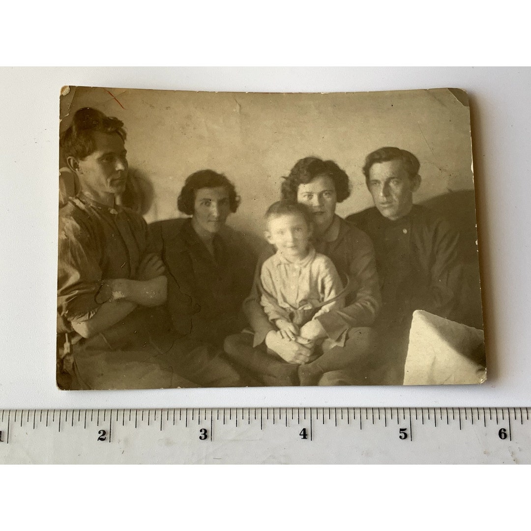 1930s-family-portrait-vintage-black-white-photograph-soviet-uss-etsy