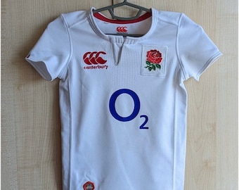 Canterbury Vapodri+ England Rugby Union Jersey Shirt Size age 6