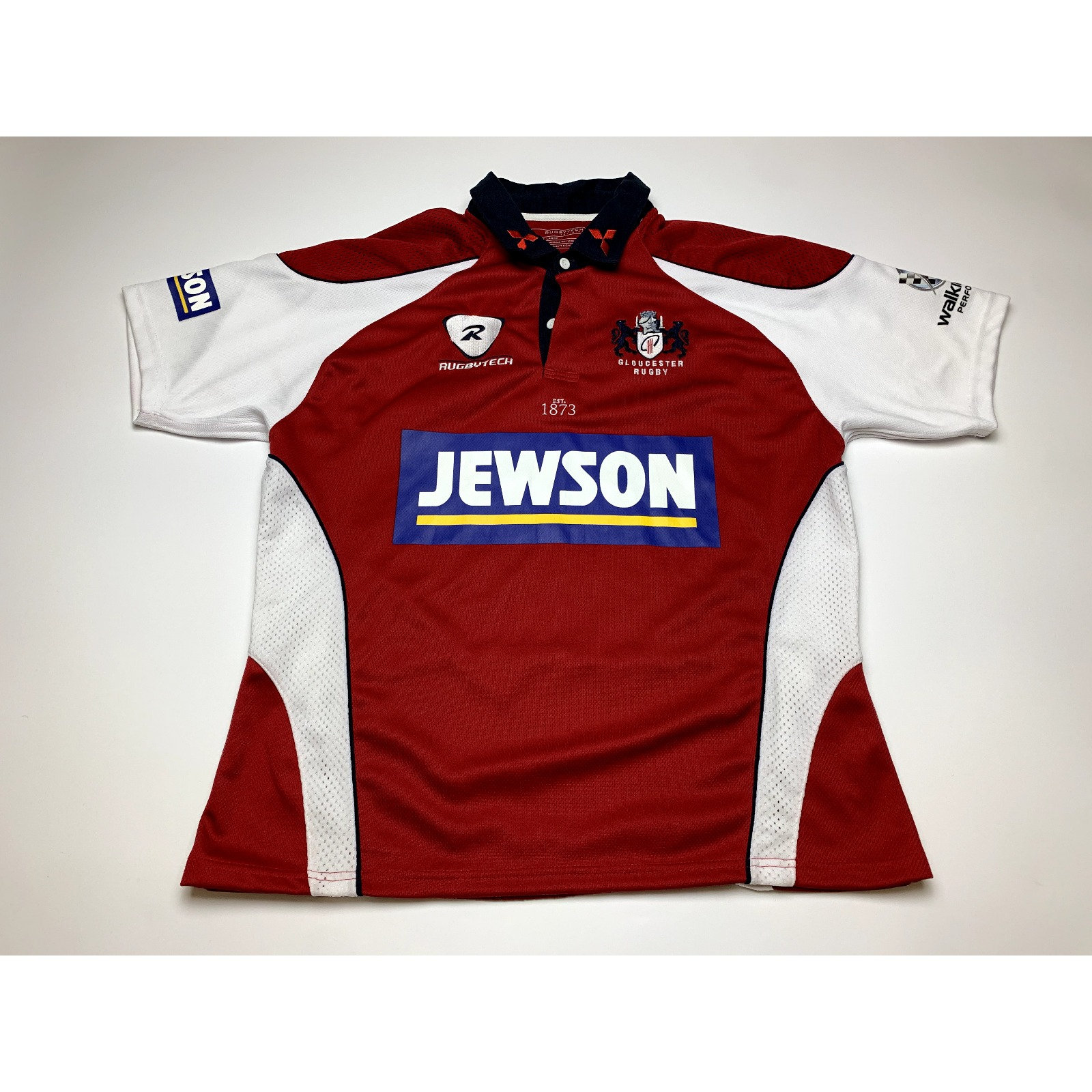 Maillot Rugby XBLADES Gloucester Rugby 2017-2018, Extérieur Rose, Taille 10 (femme)