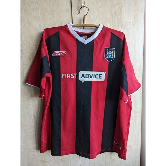 Reebok Manchester City Football Away Shirt 2003-2… - image 1
