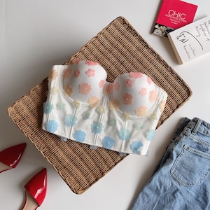size S to 3XL(crop top corset)