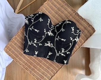 size S to 3XL(crop top corset)