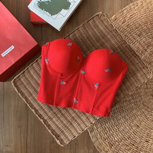 size S to 3XL(crop top corset)