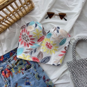 size S to 3XL(crop top corset)