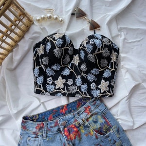 size S to 3XL(crop top corset)