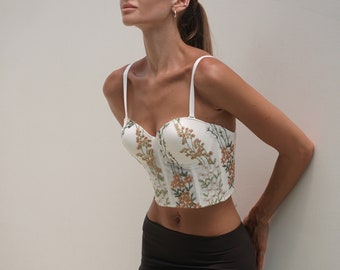 size S to 3XL(crop top corset)