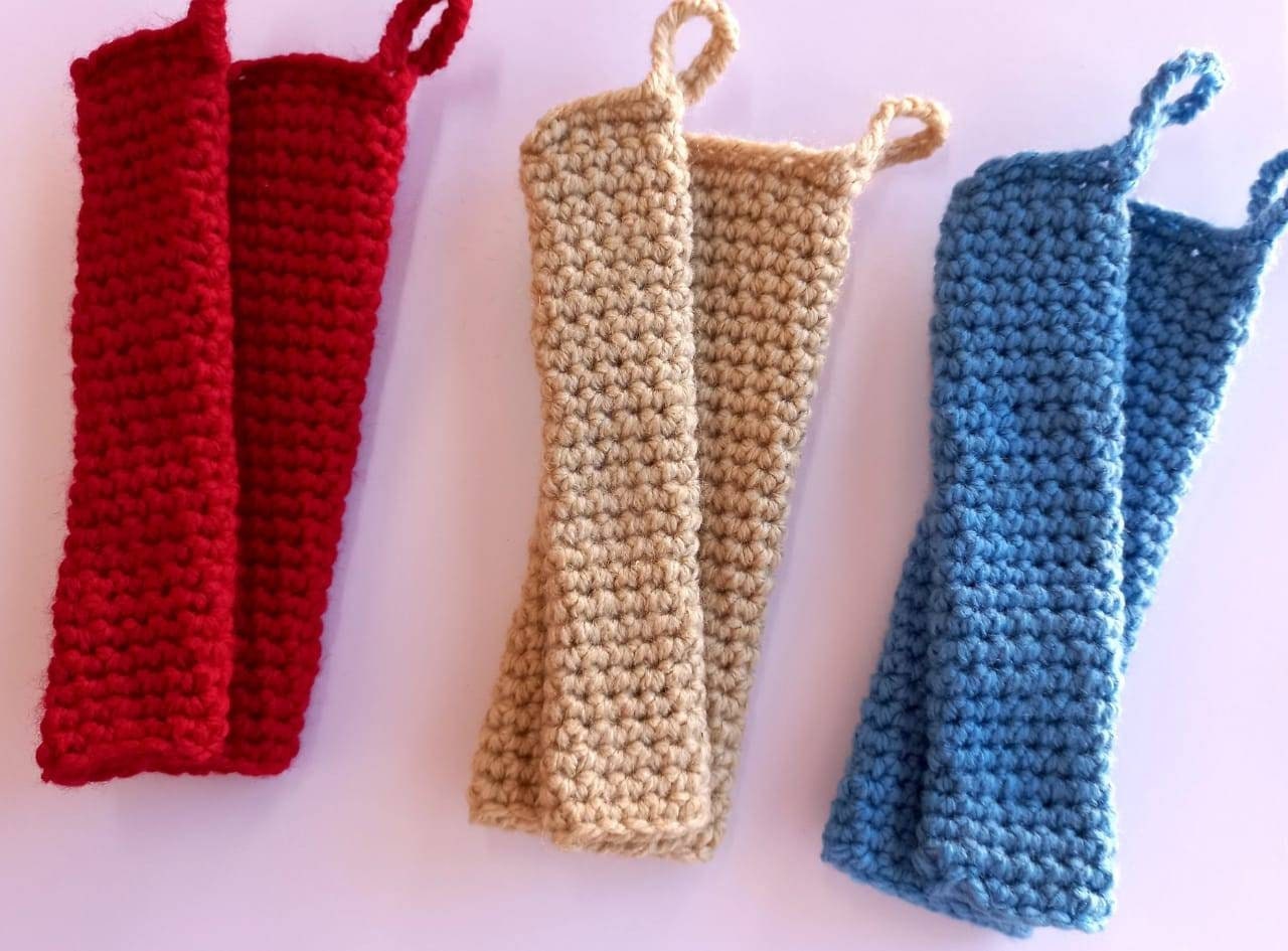 Iron Skillet Crochet Handle Mitts Iron Skillet Crochet Handle 