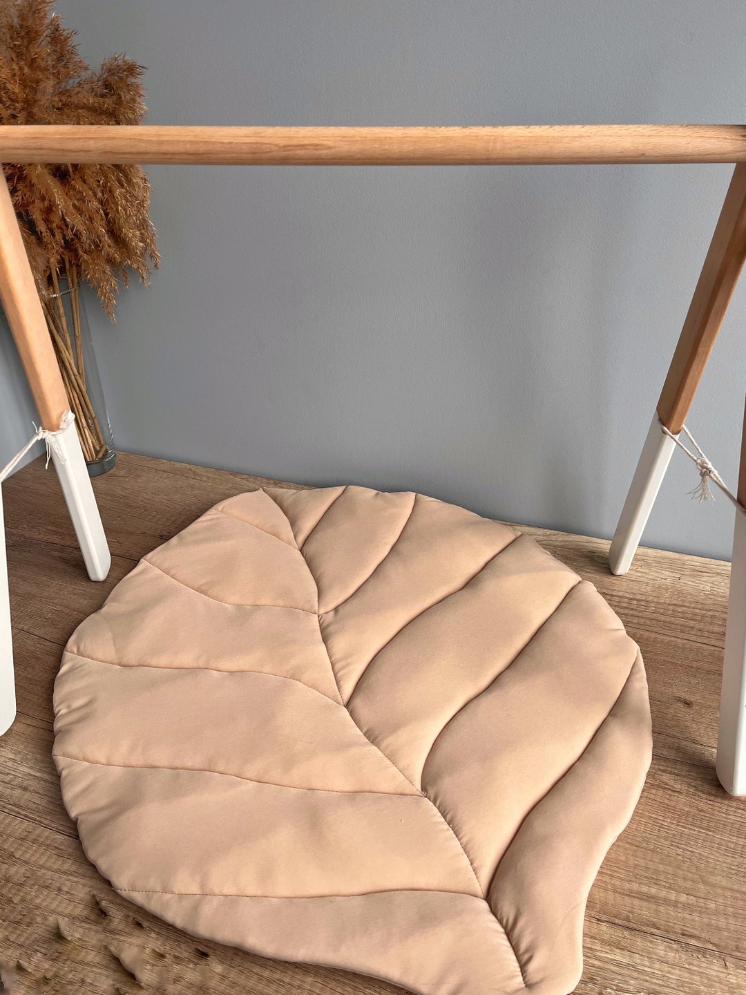 BABY Play Mat Leaf Play Mat Floor Play Mat Cotton Leaf Mat Etsy UK