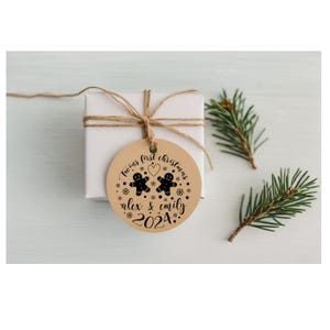 Twins 1st Christmas Ornament | Laser Ornament | Twins | Christmas | Holiday Gifting | Customizable | Double the Fun |