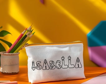 Bolsa personalizada para colorear: Materiales de arte DIY con marcadores