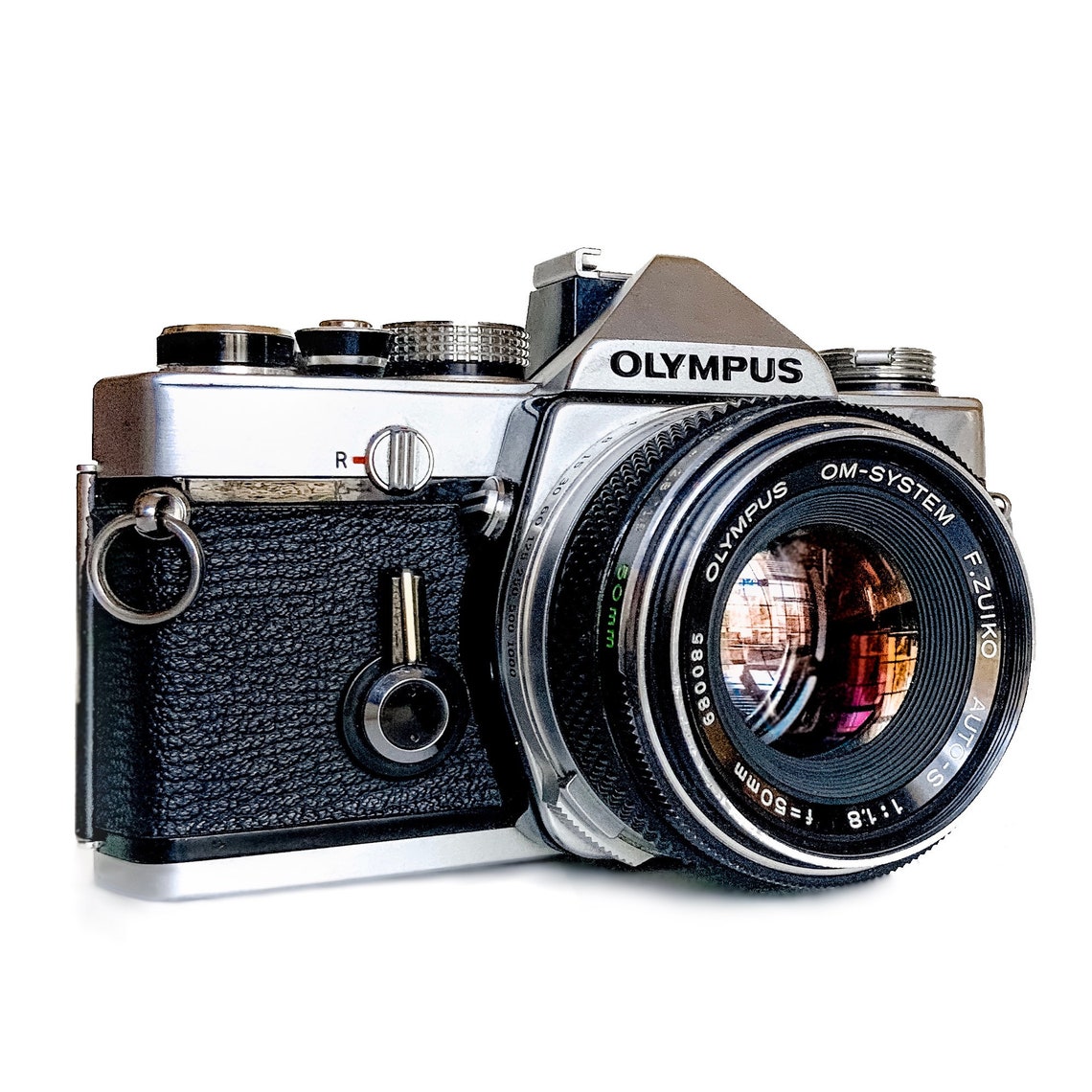 Olympus OM1 35mm film camera 50mm f18 Zuiko fast standard Etsy