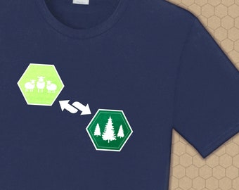 Sheep for Wood Tee