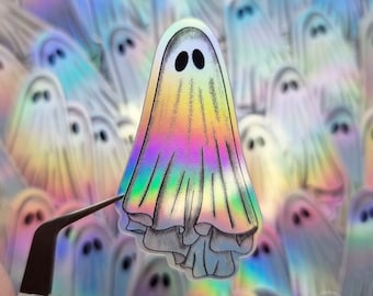 Ghost Holo-Sticker
