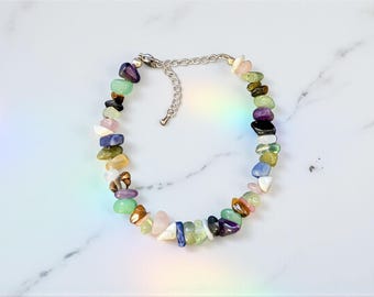 Anxiety Gemstone Bracelet | Healing Crystals | Mental Health Support