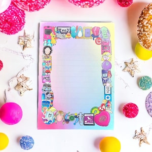 Y2K A5 Notepad | 90s Baby Nostalgia Stationery