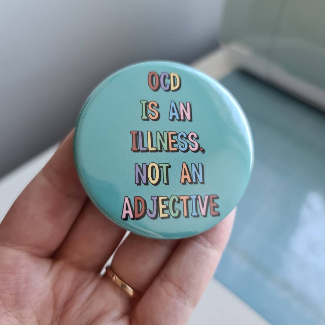 OCD Fridge Mental Health Anxiety Gift, Ocd