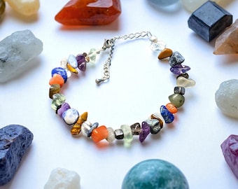 Crystal Bracelet for Students – Focus, Study & Motivation Gemstone Healing Jewellery