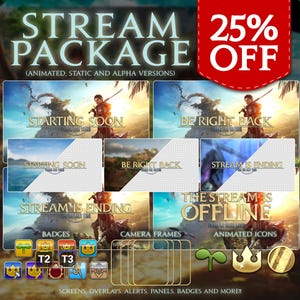 FFXIV Overlay | FFXIV Dawntrail | FFXIV Stream package for Twitch, Youtube & Kick | Final Fantasy Overlay | FF14 Stream Overlay | Dawntrail