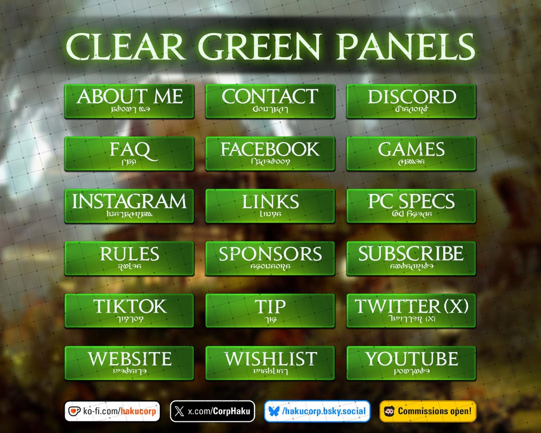 Final Fantasy XIV Twitch Panels | Final Fantasy XIV Panels | Clear ...