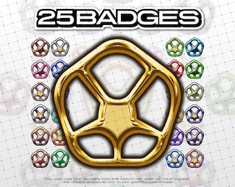 Twitch badges, Twitch sub badges, bit badges - FFXIV Experience Icon