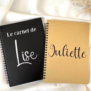 Notebook to personalize