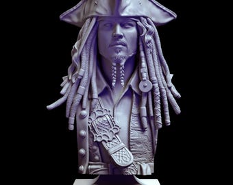 Captain Jack Sparrow Bust | Pirates of the Caribbean Collectible