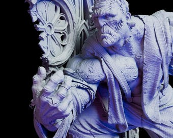 Frankensteins Monster Resin Model Kit, Gothic Horror Figur, Klassisches Monster Sammlerstück, Halloween Dekor, Geschenk für Horror Fans