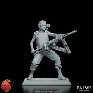 Private Vasquez Figure Model Kit | Aliens (1986) Colonial Marine