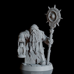 Draugmaster Slee - 32mm Scale Dwarf Miniature