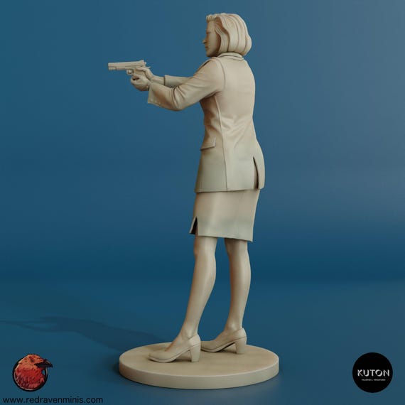 ダナ・スカリー - X-ファイル - Etsy 日本 1/6サイズフィギュア X