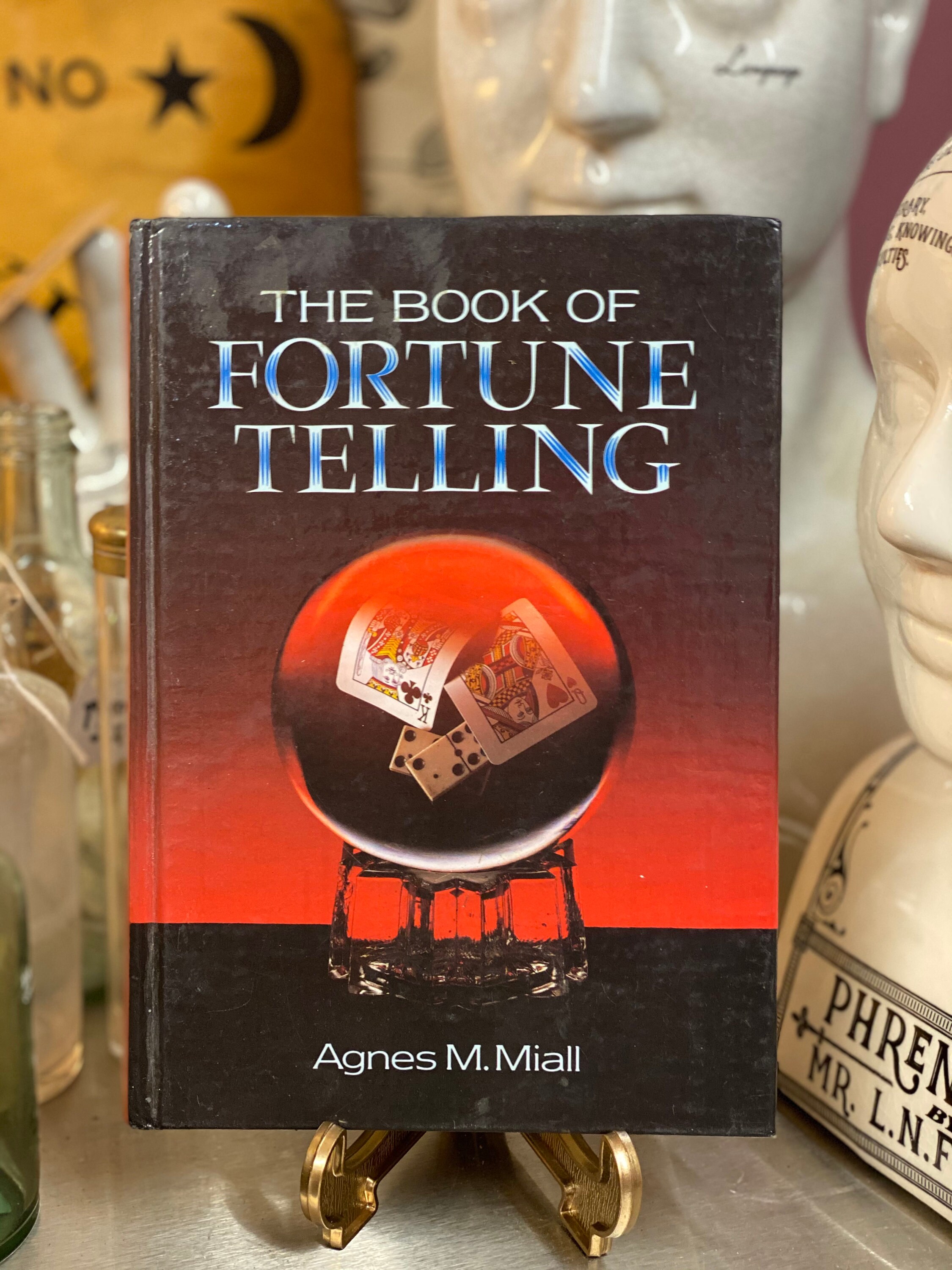 The Book of Fortune Telling. Vintage 1987. By Agnes M. Miall. Etsy