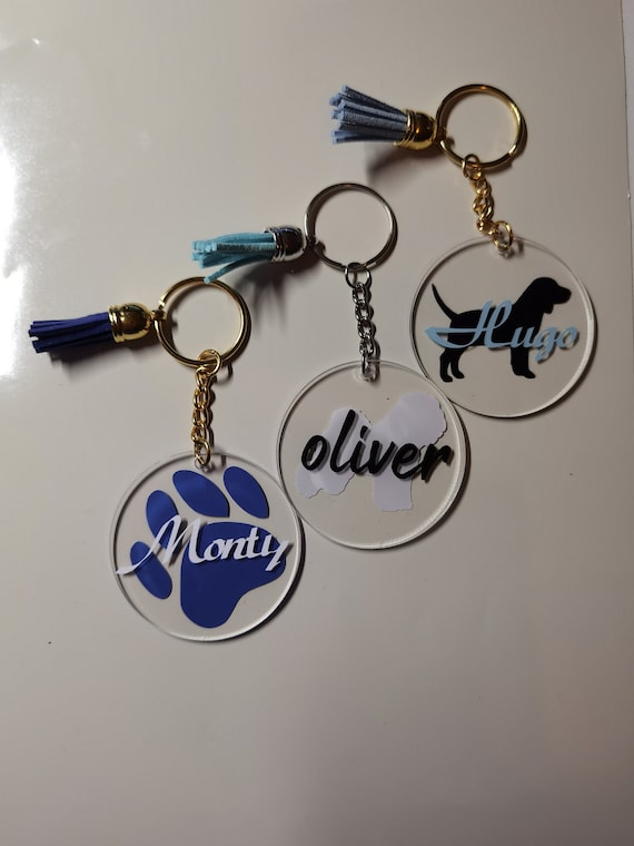 Porte-clés Patte De Chat Fourrure - Porte-clés - Au-chat-heureux