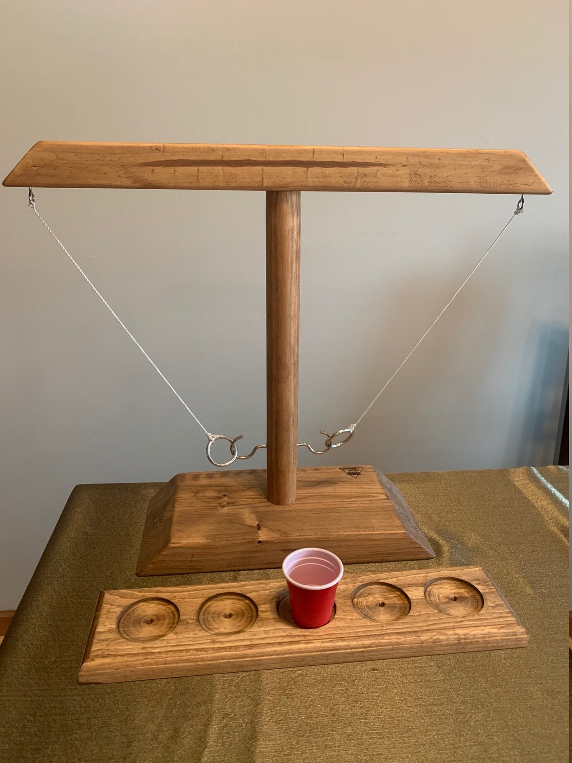 Portable Tabletop Ring Toss Bimini Tiki Toss Hooks and Etsy