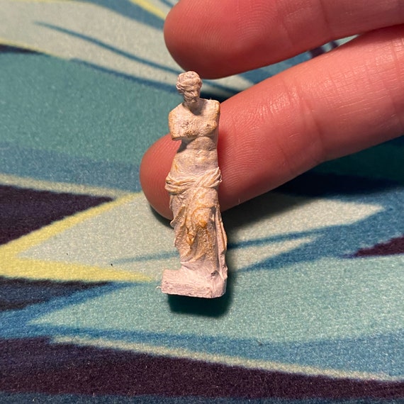 112 Miniature Greek Sculpture Deco Etsy