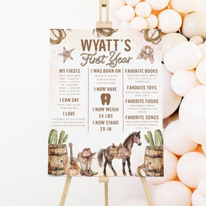 Rodeo 1° compleanno Milestone Sign, 1° Rodeo Milestone Board, Primo compleanno ragazzo, Western 1° compleanno Milestone Sign, Rodeo Birthday, BD72