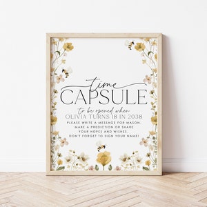 Capsule temporelle premier anniversaire, 1er signe de la capsule temporelle du jour des abeilles, 1er anniversaire du jour des abeilles, 1er anniversaire des filles, capsule temporelle premier anniversaire, BD15