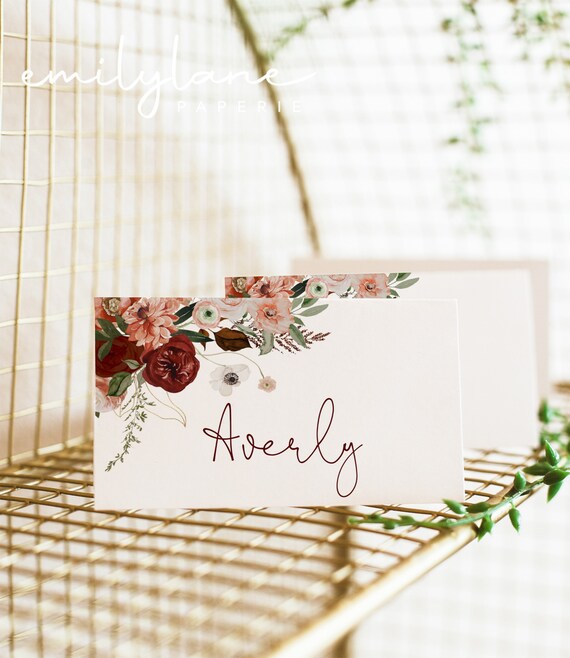 Bridal shower seating cards deals
