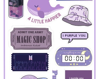bts ddaeng decal etsy