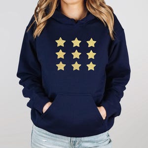 Neon Star Hoodie, Star Hoodie, Star Jumper, Star Sweatshirt, Beach Top, Graphic Hoodies, Gifts for Her, Girlfriend Gifts, Best Friend Gifts