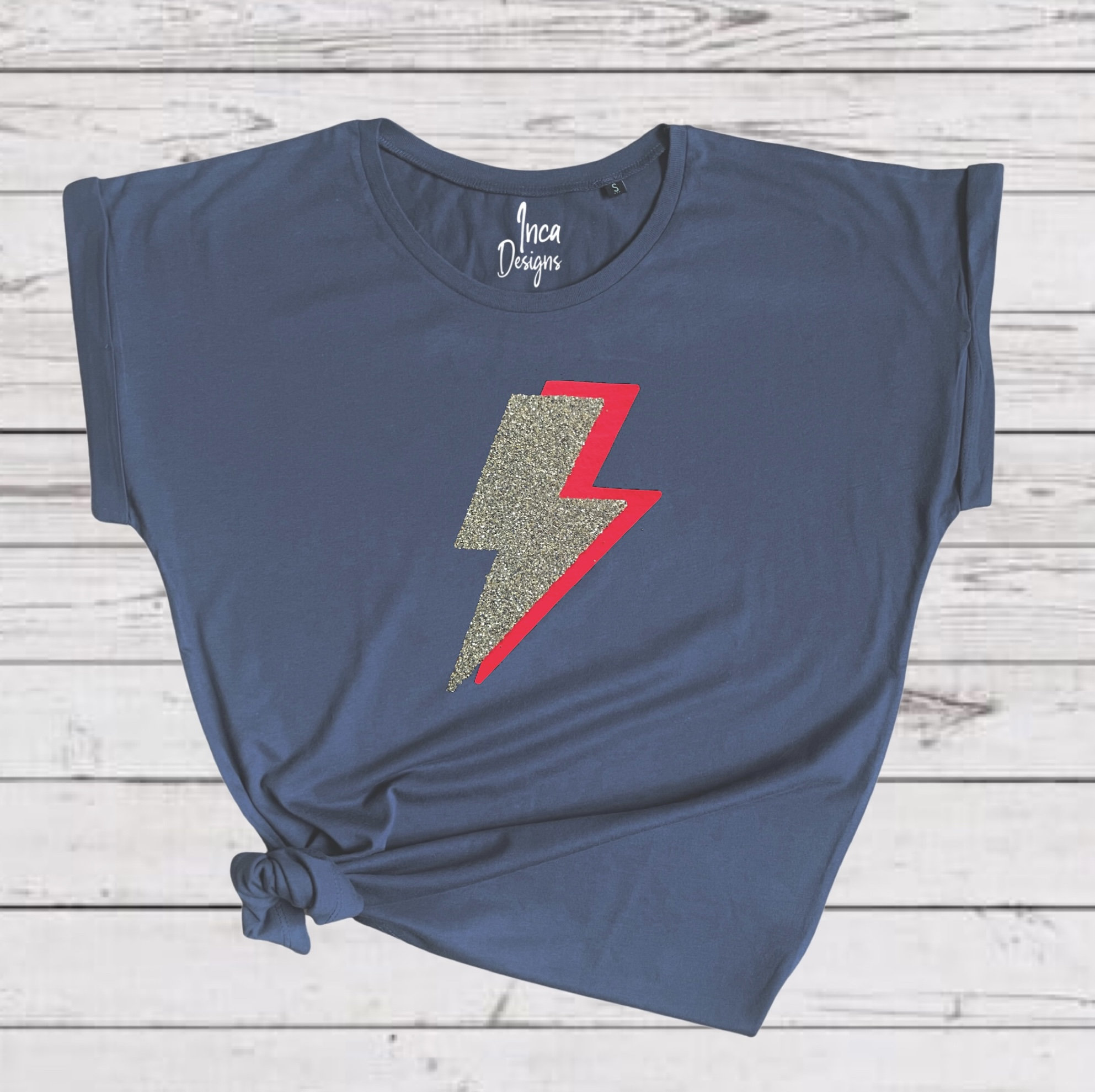 Pink bolt tshirt main image 0