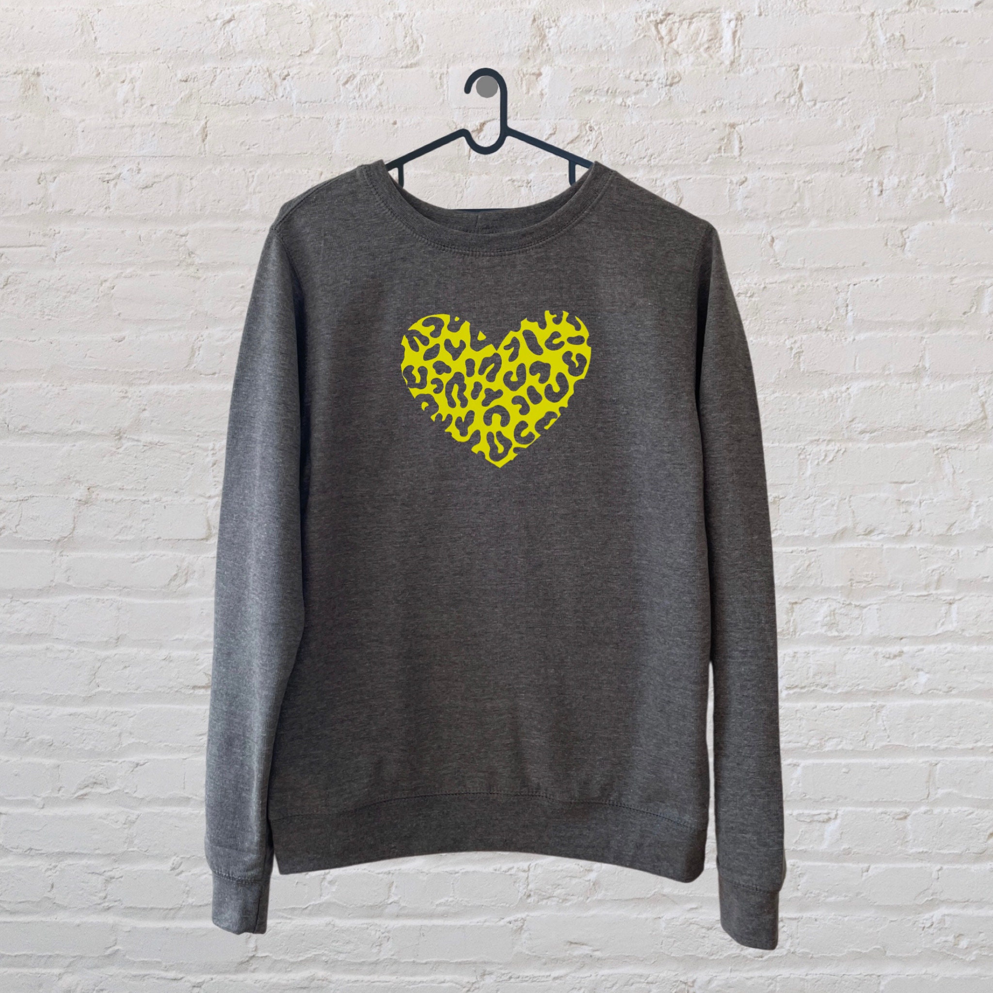 Buy Animal Print Sweatshirt Heart Jumper Leopard Print Online in India 