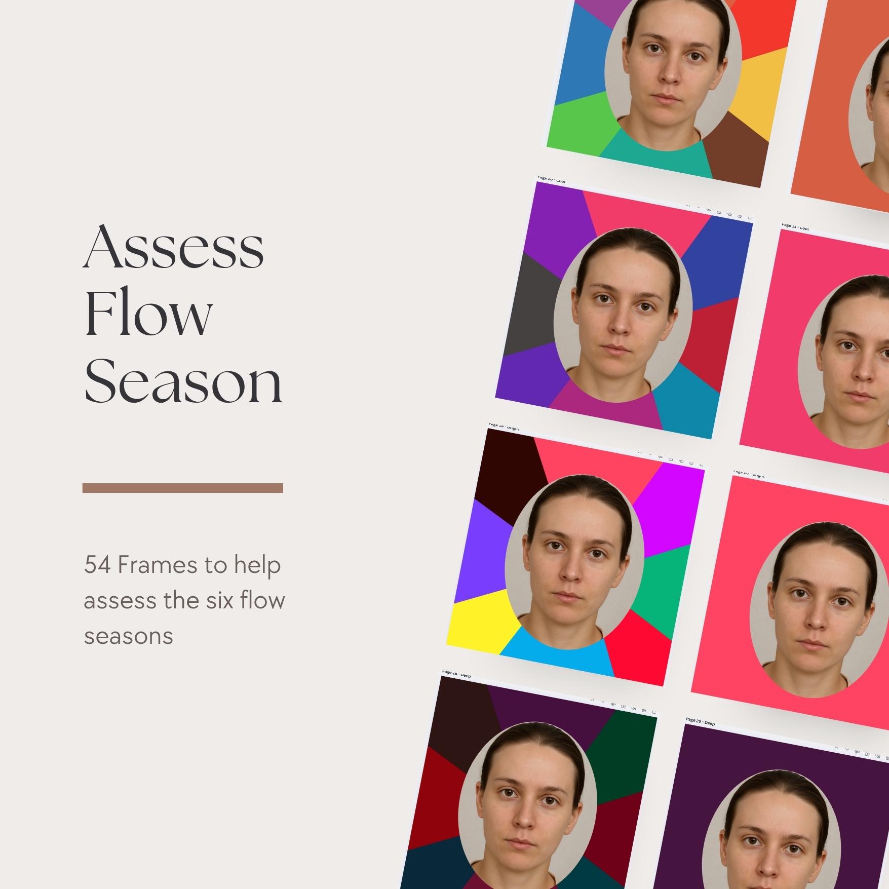16‑season Virtual Color Analysis Toolkit | Canva Templates | Assess ...