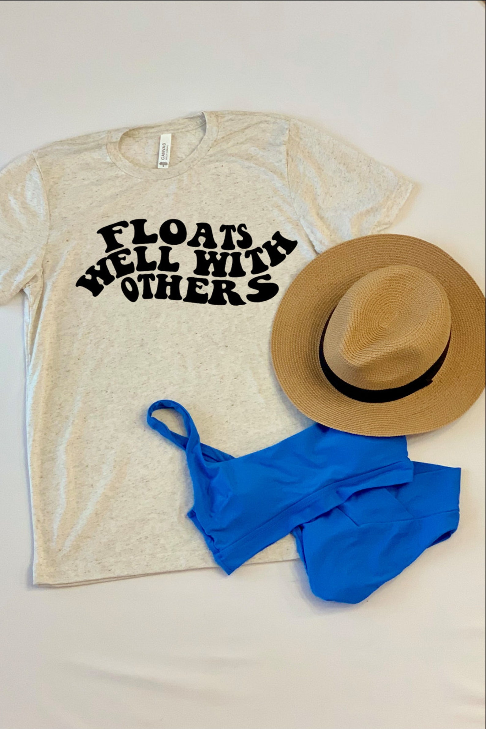 Floats Well With Others River Float Texas T Shirt Custom Etsy