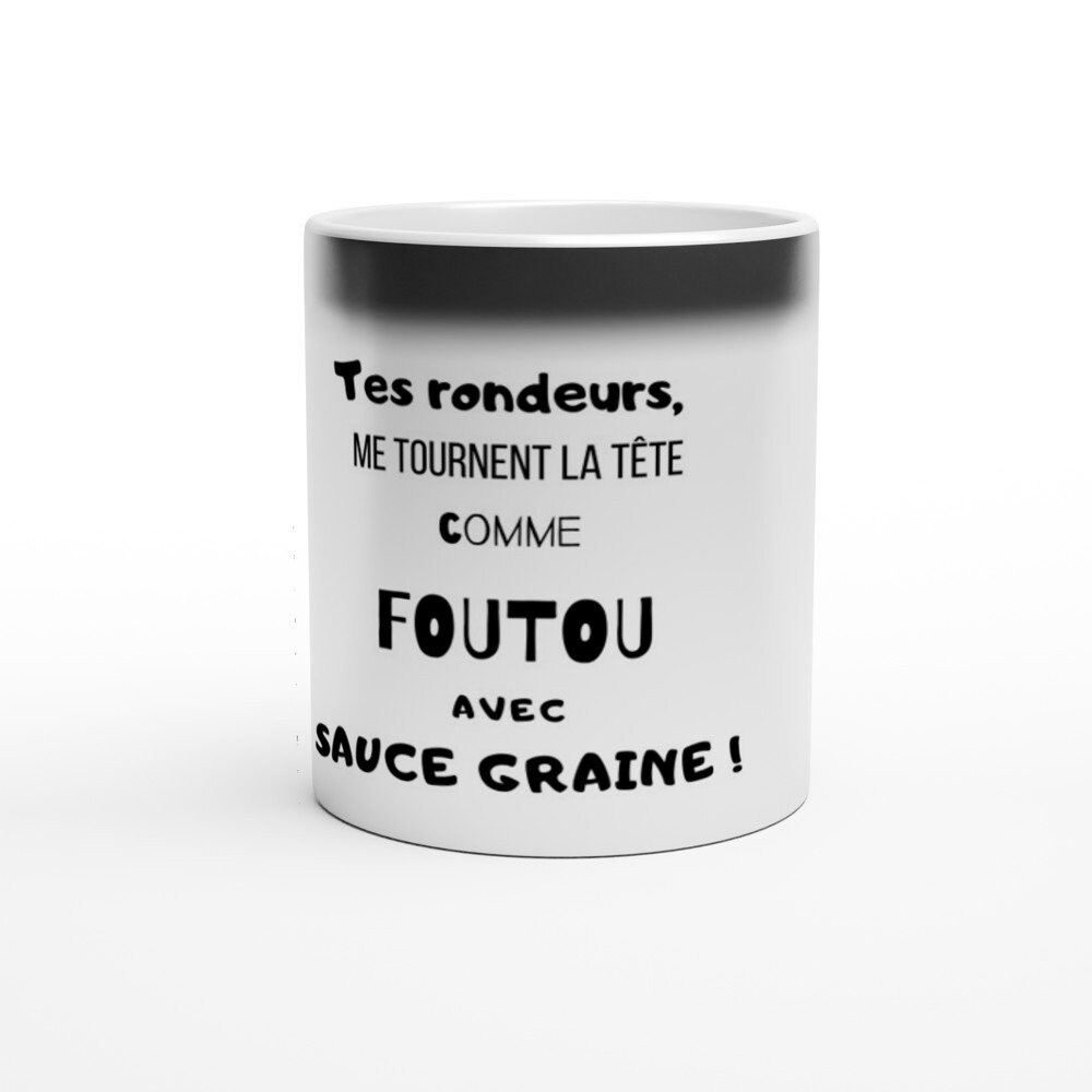 Magic Ceramic Mug 11Oz - Love Of Foutou