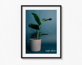 Botanical plant print - wall art print - nature art printable, Poster, Wall Art, Home Decor, Wall Print, Home Print, Digital print