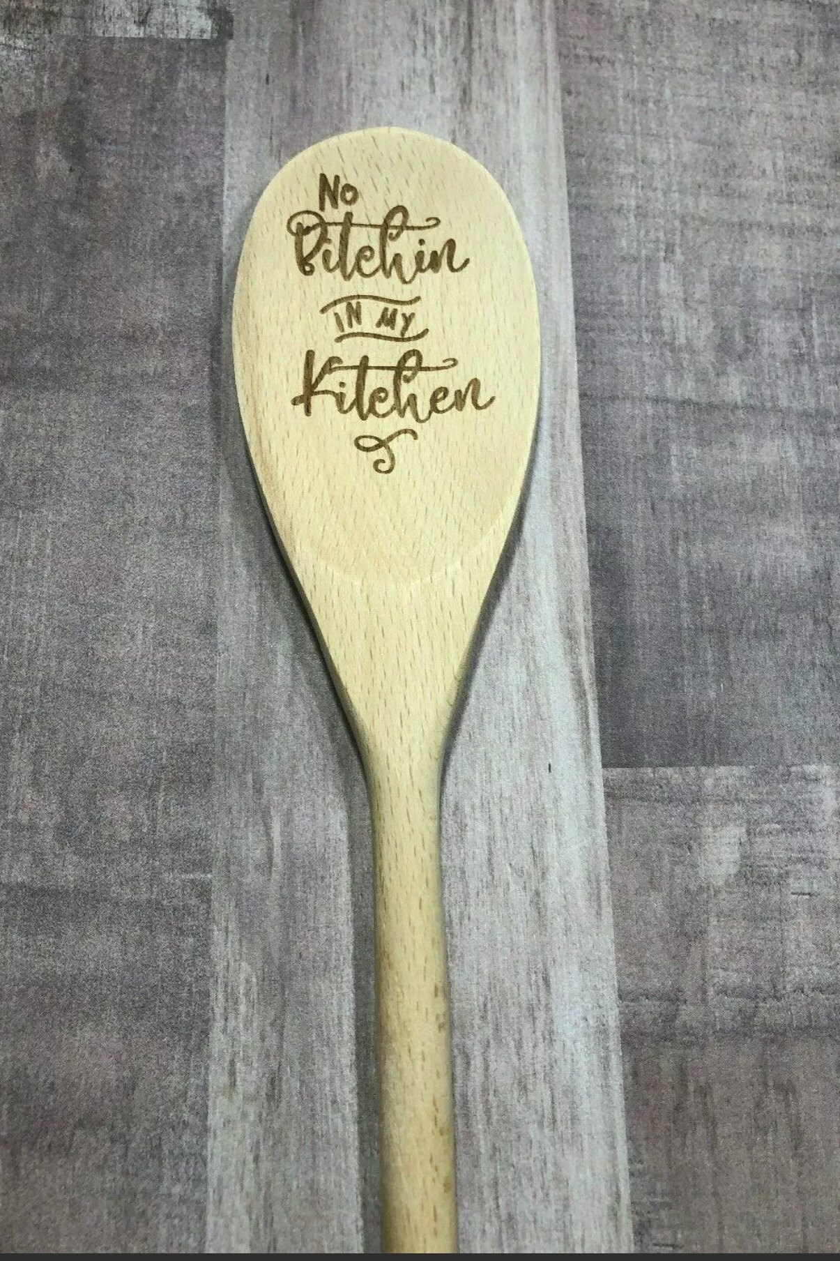 Personalized 12 wooden spoon Your saying or choose one Etsy